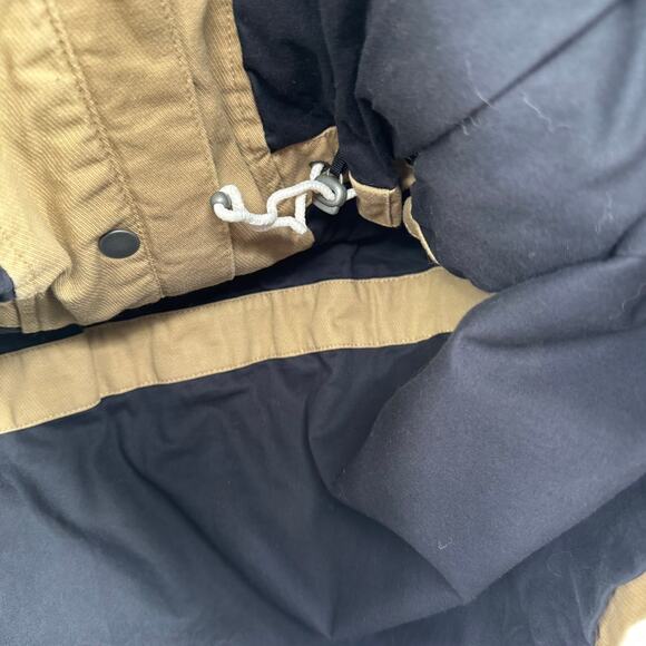 Timberland Brookfield Mountain Twill Bomber Jacket Mens XL Beige Cargo Explorer - Picture 10 of 14